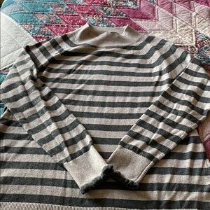 LOFT Heathered Gray Sweater